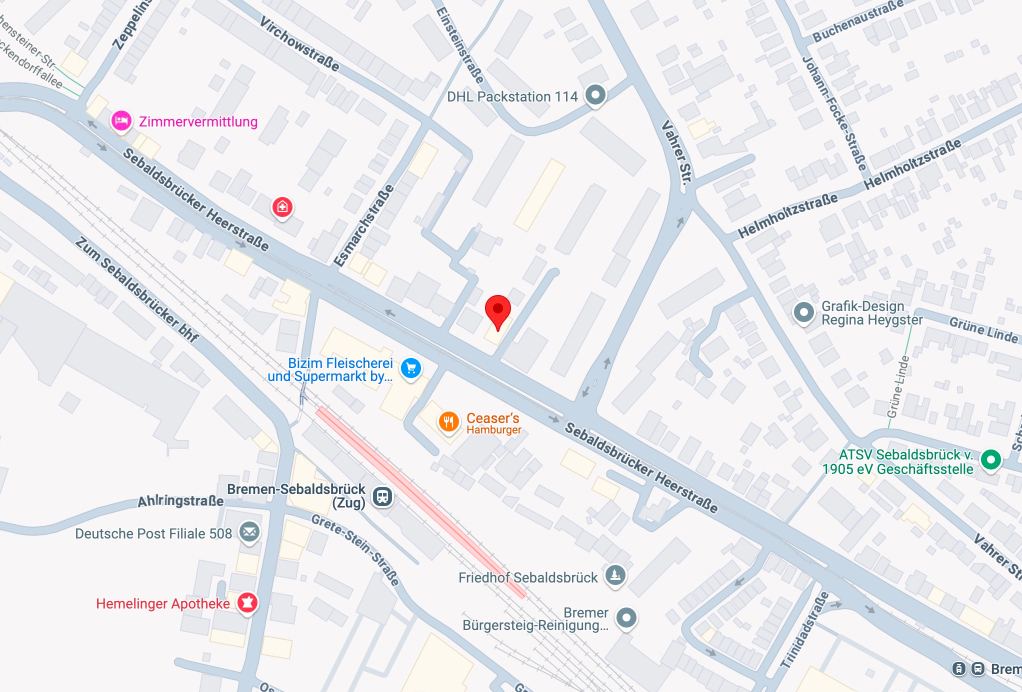 map standort rechtsanwalt gregor schäfer
